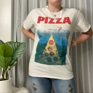 SOLD Pizza 🍕 Jaws 🦈 Graphic Tee